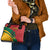 Lithuania Red and Green Shoulder Handbag with Knight and Dragon Claw Graphic and National Flag - Wonder Print Shop