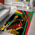 Saint Kitts and Nevis Area Rug with Flag Colors and Tropical Island Design - Wonder Print Shop