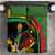 Saint Kitts and Nevis Bedding Set with Flag Colors and Tropical Island Design - Wonder Print Shop