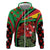 Saint Kitts and Nevis Hoodie with Flag Colors and Tropical Island Design - Wonder Print Shop