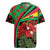 Saint Kitts and Nevis Rugby Jersey with Flag Colors and Tropical Island Design - Wonder Print Shop