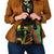 Saint Kitts and Nevis Shoulder Handbag with Flag Colors and Tropical Island Design - Wonder Print Shop