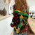 Saint Kitts and Nevis Women Casual Shirt with Flag Colors and Tropical Island Design - Wonder Print Shop