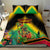 Saint Kitts and Nevis Bedding Set with Coat of Arms and Flag Pattern Design - Wonder Print Shop