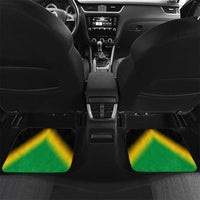 Saint Kitts and Nevis Car Mats with Coat of Arms and Flag Pattern Design - Wonder Print Shop