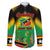 Saint Kitts and Nevis Family Matching Puletasi and Hawaiian Shirt with Coat of Arms and Flag Pattern Design - Wonder Print Shop