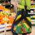 Saint Kitts and Nevis Grocery Bag with Coat of Arms and Flag Pattern Design - Wonder Print Shop