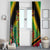 Saint Kitts and Nevis Window Curtain with Coat of Arms and Flag Pattern Design - Wonder Print Shop