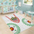 Saint Kitts and Nevis Area Rug with Vibrant Flag Colors and Hibiscus Flower Design - Wonder Print Shop