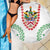 Saint Kitts and Nevis Beach Blanket with Vibrant Flag Colors and Hibiscus Flower Design - Wonder Print Shop