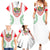 Saint Kitts and Nevis Family Matching Summer Maxi Dress and Hawaiian Shirt with Vibrant Flag Colors and Hibiscus Flower Design - Wonder Print Shop