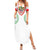 Saint Kitts and Nevis Family Matching Summer Maxi Dress and Hawaiian Shirt with Vibrant Flag Colors and Hibiscus Flower Design - Wonder Print Shop