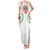 Saint Kitts and Nevis Family Matching Tank Maxi Dress and Hawaiian Shirt with Vibrant Flag Colors and Hibiscus Flower Design - Wonder Print Shop
