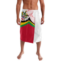 Saint Kitts and Nevis Lavalava with Vibrant Flag Colors and Hibiscus Flower Design - Wonder Print Shop
