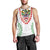 Saint Kitts and Nevis Men Tank Top with Vibrant Flag Colors and Hibiscus Flower Design - Wonder Print Shop