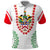 Saint Kitts and Nevis Polo Shirt with Vibrant Flag Colors and Hibiscus Flower Design - Wonder Print Shop