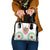 Saint Kitts and Nevis Shoulder Handbag with Vibrant Flag Colors and Hibiscus Flower Design - Wonder Print Shop