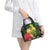 Saint Kitts and Nevis Apparel Shoulder Handbag with Coat of Arms, Palm Trees, and Hammock Graphic in Tropical Green and Flag-Inspired Design - Wonder Print Shop