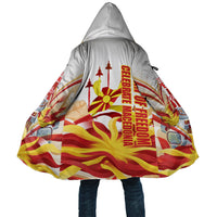 North Macedonia Independence Day Cloak Ilinden Monument Raised Fist Jets Flag