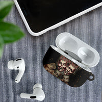 Edinburgh Fringe AirPods Case Scotland Fringe Arts Comedy Tragedy Masks Castle Moon