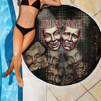 Edinburgh Fringe Beach Blanket Scotland Fringe Arts Comedy Tragedy Masks Castle Moon