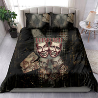 Edinburgh Fringe Bedding Set Scotland Fringe Arts Comedy Tragedy Masks Castle Moon