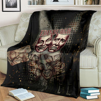 Edinburgh Fringe Blanket Scotland Fringe Arts Comedy Tragedy Masks Castle Moon