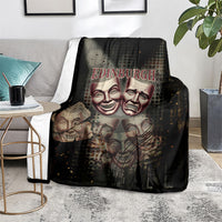 Edinburgh Fringe Blanket Scotland Fringe Arts Comedy Tragedy Masks Castle Moon