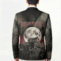 Edinburgh Fringe Blazer Scotland Fringe Arts Comedy Tragedy Masks Castle Moon