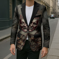 Edinburgh Fringe Blazer Scotland Fringe Arts Comedy Tragedy Masks Castle Moon