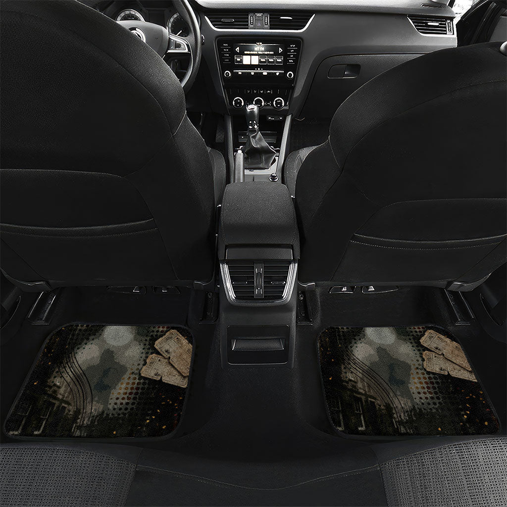 Edinburgh Fringe Car Mats Scotland Fringe Arts Comedy Tragedy Masks Castle Moon
