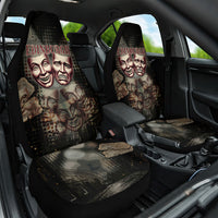 Edinburgh Fringe Car Seat Cover Scotland Fringe Arts Comedy Tragedy Masks Castle Moon