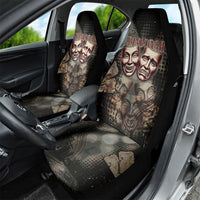 Edinburgh Fringe Car Seat Cover Scotland Fringe Arts Comedy Tragedy Masks Castle Moon
