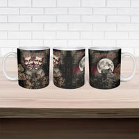 Edinburgh Fringe Ceramic Mug Scotland Fringe Arts Comedy Tragedy Masks Castle Moon