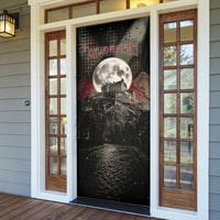Edinburgh Fringe Door Cover Scotland Fringe Arts Comedy Tragedy Masks Castle Moon