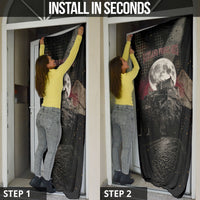 Edinburgh Fringe Door Cover Scotland Fringe Arts Comedy Tragedy Masks Castle Moon