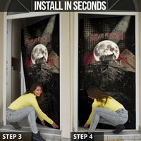 Edinburgh Fringe Door Cover Scotland Fringe Arts Comedy Tragedy Masks Castle Moon