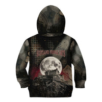 Edinburgh Fringe Kid Hoodie Scotland Fringe Arts Comedy Tragedy Masks Castle Moon