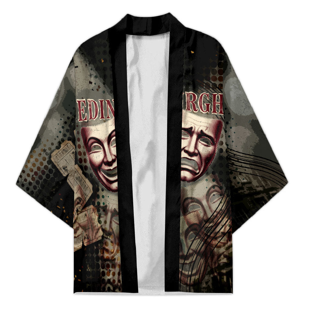 Edinburgh Fringe Kimono Scotland Fringe Arts Comedy Tragedy Masks Castle Moon