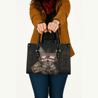 Edinburgh Fringe Leather Bag Scotland Fringe Arts Comedy Tragedy Masks Castle Moon