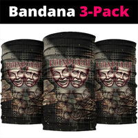 Edinburgh Fringe Neck Gaiter Scotland Fringe Arts Comedy Tragedy Masks Castle Moon