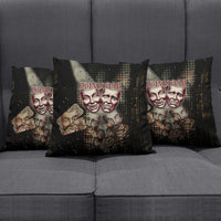 Edinburgh Fringe Pillow Cover Scotland Fringe Arts Comedy Tragedy Masks Castle Moon