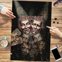 Edinburgh Fringe Puzzle Scotland Fringe Arts Comedy Tragedy Masks Castle Moon