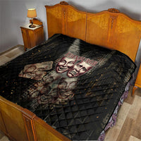 Edinburgh Fringe Quilt Scotland Fringe Arts Comedy Tragedy Masks Castle Moon