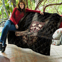 Edinburgh Fringe Quilt Scotland Fringe Arts Comedy Tragedy Masks Castle Moon