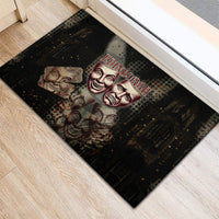 Edinburgh Fringe Rubber Doormat Scotland Fringe Arts Comedy Tragedy Masks Castle Moon