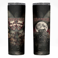 Edinburgh Fringe Skinny Tumbler Scotland Fringe Arts Comedy Tragedy Masks Castle Moon