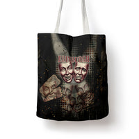 Edinburgh Fringe Tote Bag Scotland Fringe Arts Comedy Tragedy Masks Castle Moon