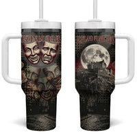 Edinburgh Fringe Tumbler With Handle Scotland Fringe Arts Comedy Tragedy Masks Castle Moon