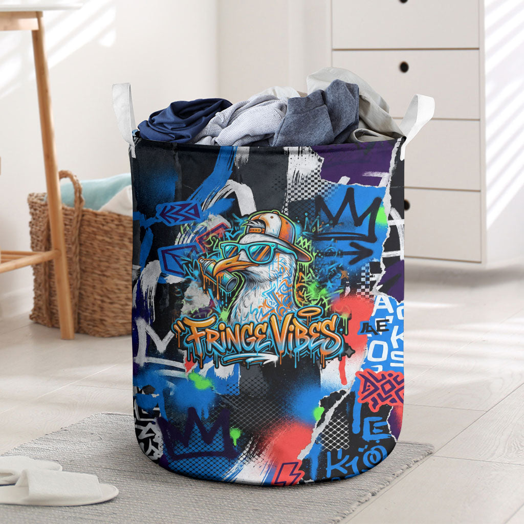 Edinburgh Fringe Festival Laundry Basket Fringe Vibes Graffiti Seagull Scotland Bagpipes Street Art